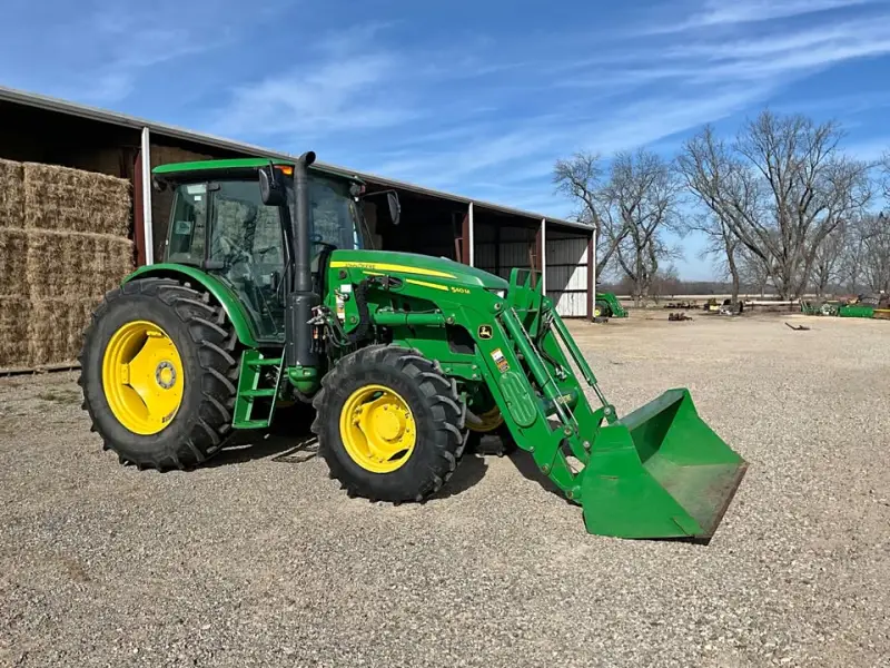 2022 John Deere 6105E Front Loader photo 1